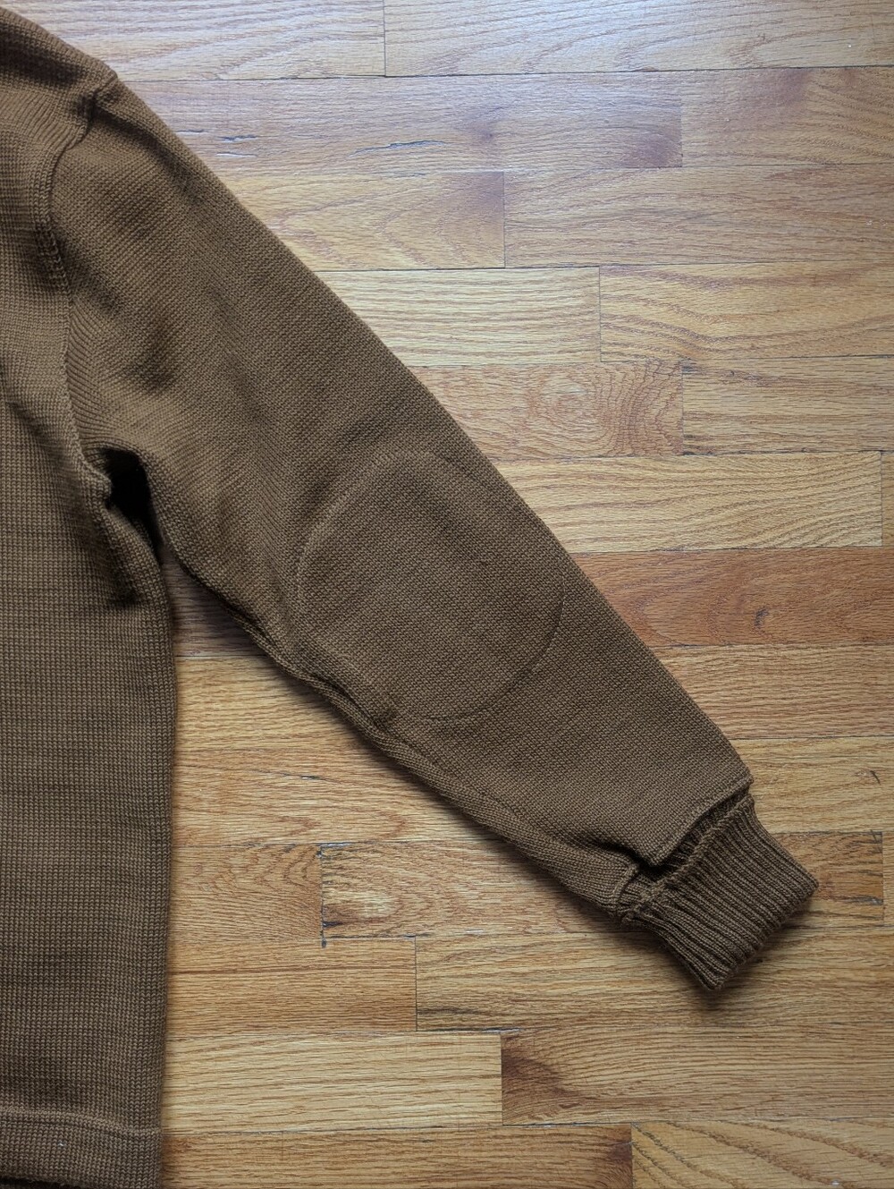 Dehen Wool Shawl Sweater Coat - Picture 5 of 6